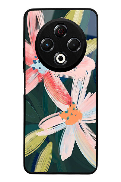 Spoyi Tecno Spark 30 Compatible Watercolor Floral Design Glossy Phone Case