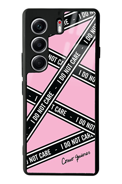 Spoyi Tecno Camon 40 Pro Compatible I Don'T Care Design Glossy Phone Case