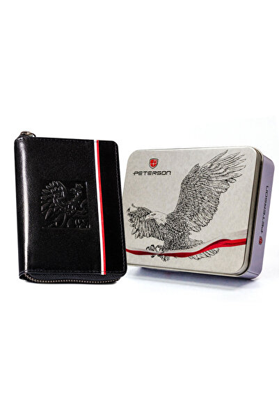 Other Leather Patriotic Zipper Wallet - Peterson