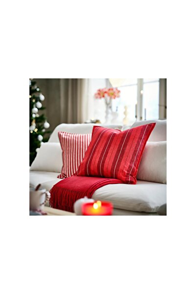 IKEA Throw Pillow Cover, Red, 50X50 cm