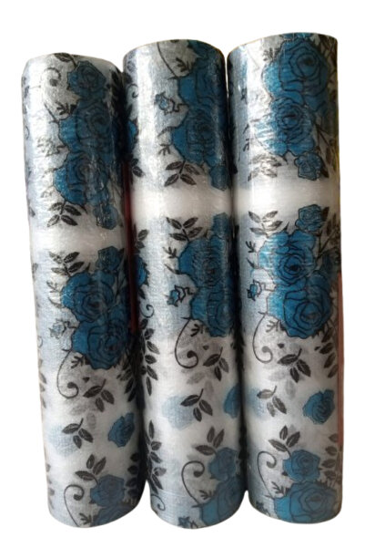 Freecode 3'lü Küçük Boy Renkli Çok Amaçlı Raf Örtüsü 30cm×2metre