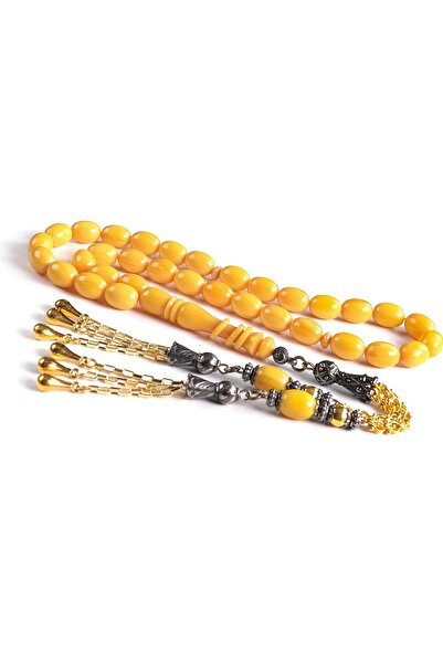 TESBİHCİBABA سبحة خرز العنبر المضغوط من هالكاي إيمامي زيتوني