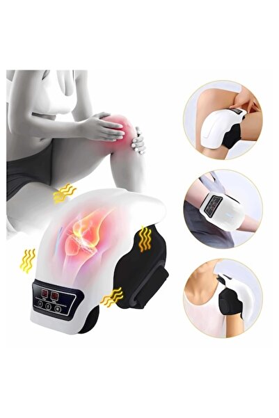 OEM Dispozitiv de masaj pentru genunchi, vibrații și infraroșu, 3 moduri de î...