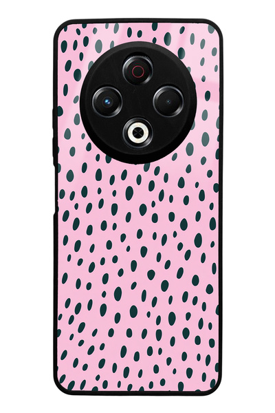 Spoyi حافظة هاتف لامعة بتصميم بقع وردية متوافقة مع هاتف تكنو سبارك 30