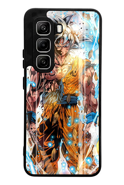 Spoyi حافظة هاتف لامعة بتصميم أنيمي وور لهاتف انفينيكس هوت 50 برو