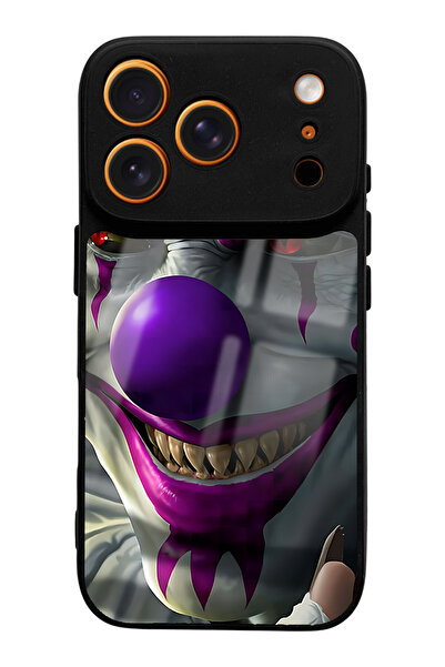 Spoyi iPhone 17 Pro Compatible Joker Design Glossy Phone Case
