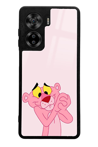 Spoyi Casper Via X40 Compatible Pink Panther Design Glossy Phone Case