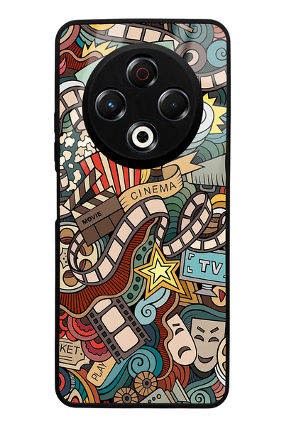 Spoyi Tecno Spark 30 Compatible Cinema Design Glossy Phone Case