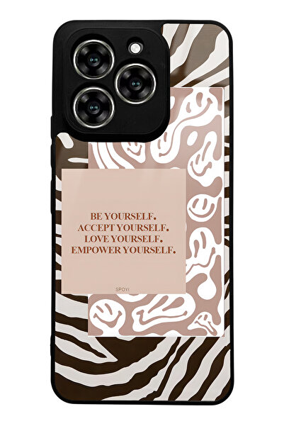 Spoyi Reeder S919 Emoji Zebra Design Glossy Phone Case