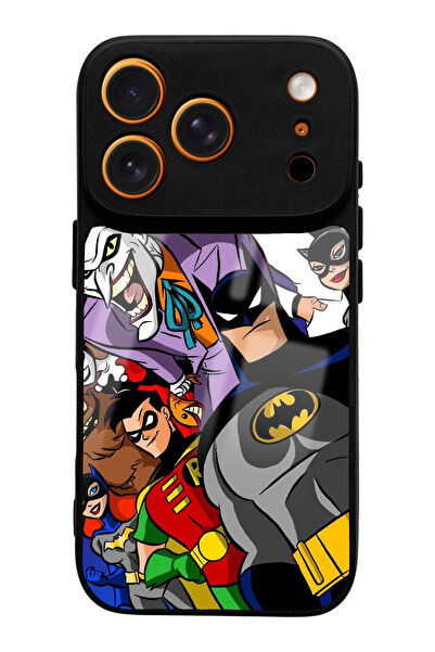 Spoyi iPhone 17 Pro Compatible Dc Comics Designed Glossy Phone Case
