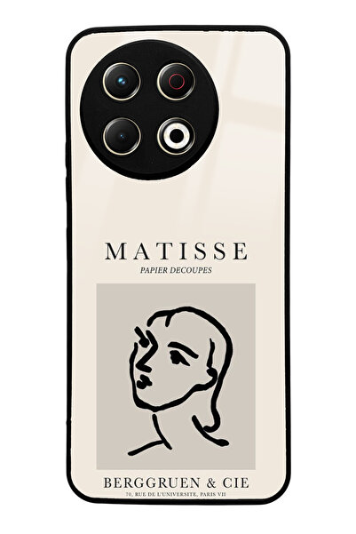 Spoyi Tecno Spark 30 Pro Compatible Matisse Papier Design Glossy Phone Case