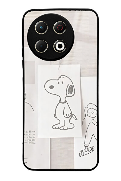 Spoyi Tecno Spark 30 Pro Compatible Snoppy Designed Glossy Phone Case