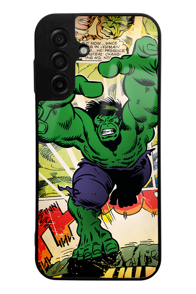 Spoyi Samsung A17 Compatible Hulk Design Glossy Phone Case