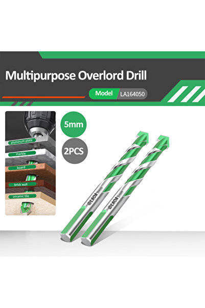 Choice LA164050 LAOA Drill Bit Super Hard Alloy Twist Overlord Drill Through Hole Glass Drill Concrete Dril