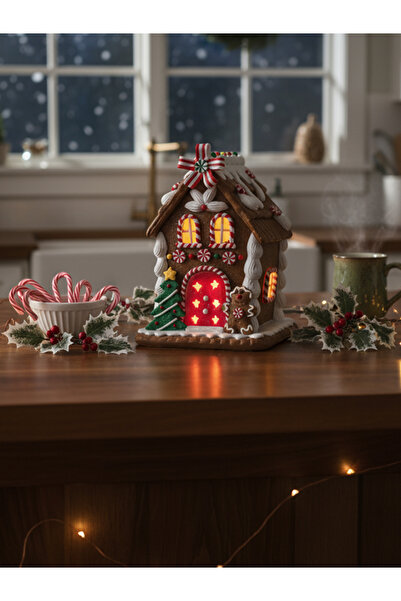 Forever Ledli Dekoratif Kurabiye Ev