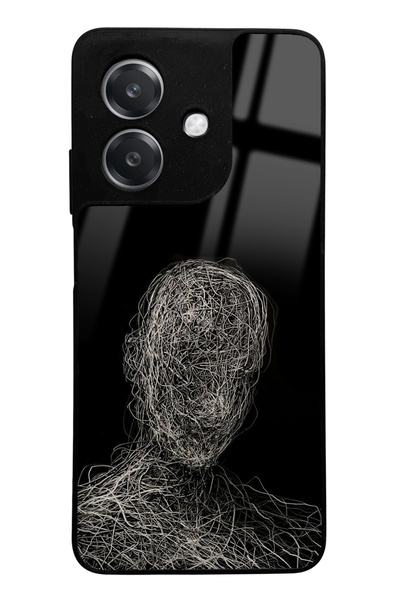 Spoyi Oppo A3 Draw Silhouette Design Glossy Phone Case