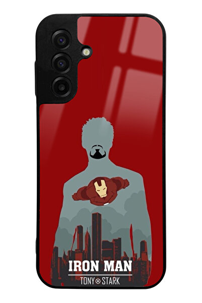 Spoyi Samsung A17 Compatible Glossy Phone Case with Tony Stark Design