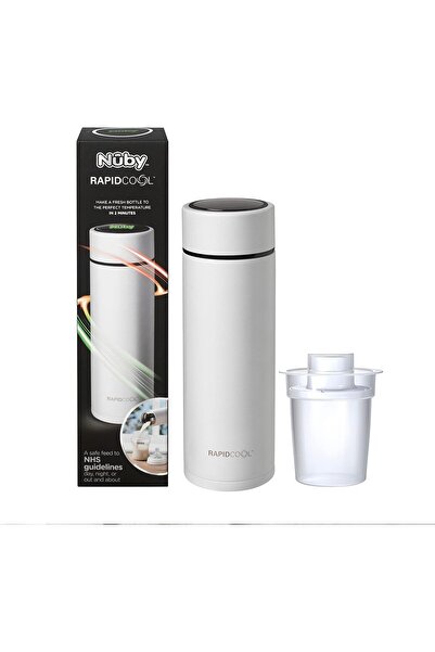 Nuby RapidCool Portable Baby Bottle Maker — Cools Formula in ~2 Minutes,