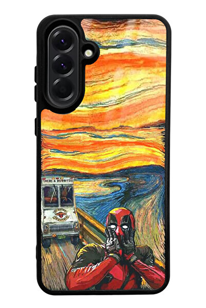 Spoyi Samsung A56 Deedpool Designed Glossy Phone Case