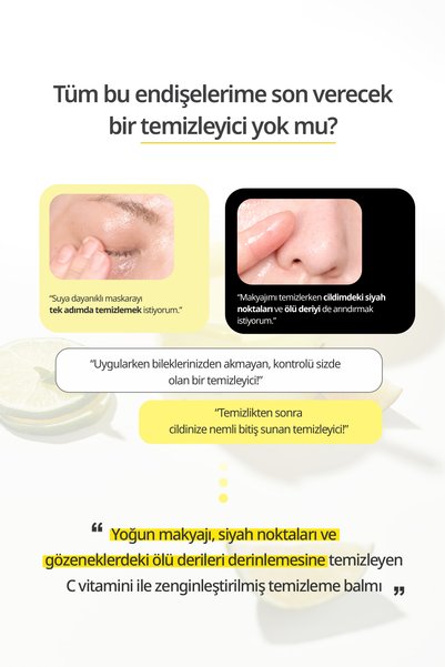 Goodal Makyaj Temizleme Balmı Seyahat Kiti Green Tangerine Vita C Toning Cleansing Balm Travel Kit