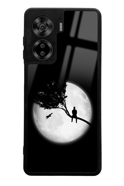 Spoyi Casper Via X40 Glossy Phone Case with Moon View Design