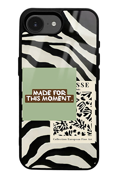 Spoyi iPhone 16E Compatible Green Mattisse Design Glossy Phone Case