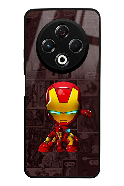 Spoyi Tecno Spark 30 Iron Man Design Glossy Phone Case Compatible