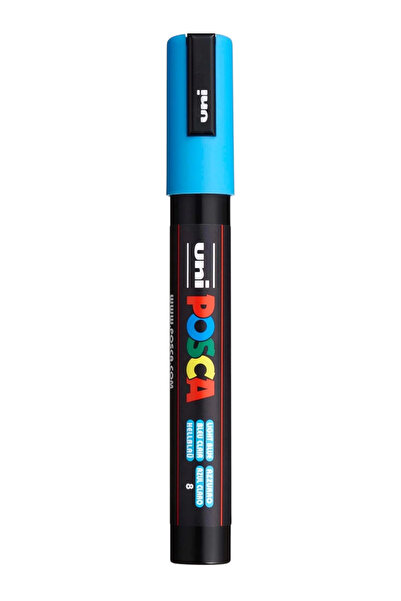 UNİ-BALL Uniball Posca (1.8-2.5) Water-Based Painting Marker Sky Blue (N) (Un...