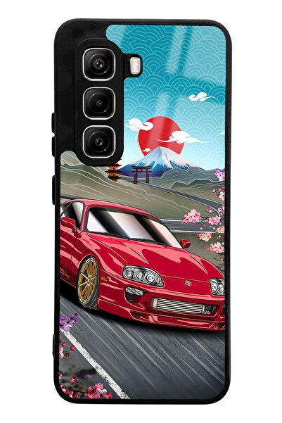 Spoyi Infinix Hot 50 Pro Supra Design Glossy Phone Case Compatible