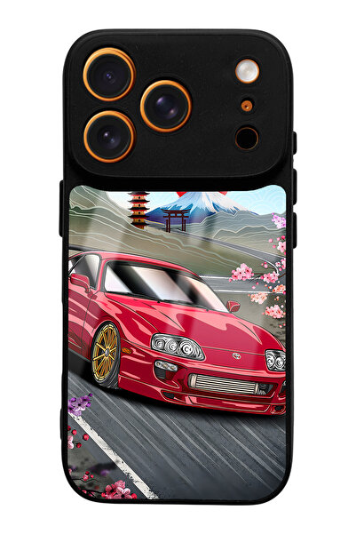Spoyi iPhone 17 Pro Supra Design Glossy Phone Case Compatible