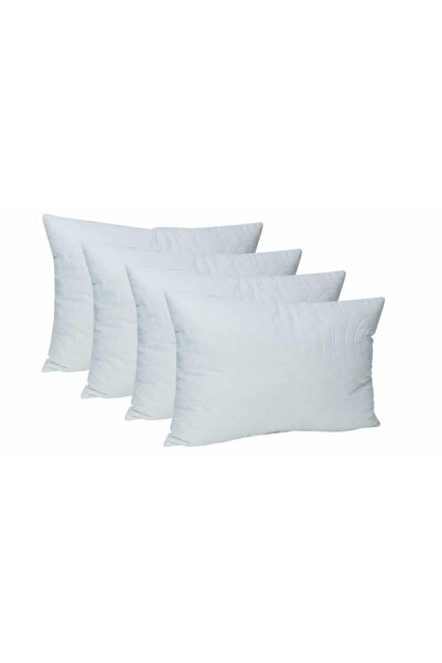 Somnart Set of 4 Comfort pillows, 50x70 cm, soft, low, quilted, machine washa...