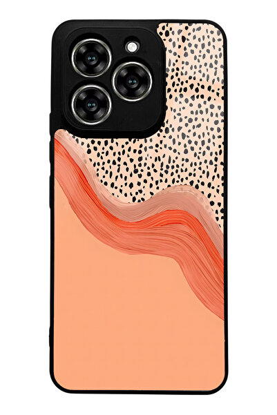 Spoyi Reeder S919 Nude Glossy Phone Case with Speckled Design