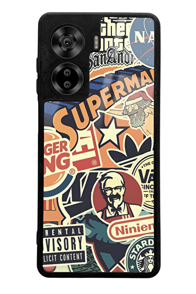 Spoyi Casper Via X40 Retro Brand Designed Glossy Phone Case Compatible