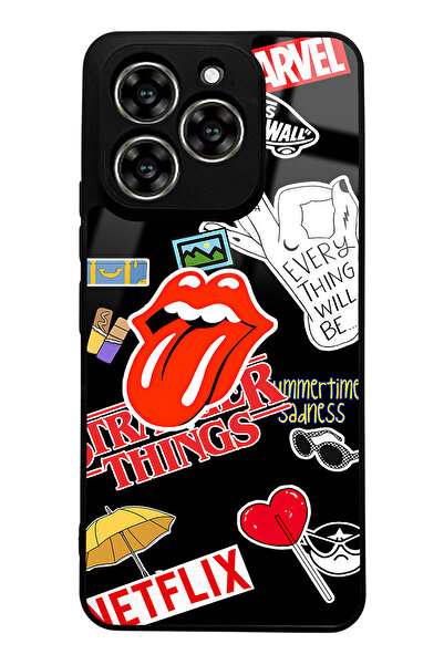 Spoyi Reeder S919 Glossy Phone Case with Sticker Design