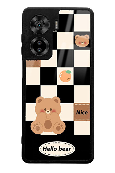 Spoyi Casper Via X40 Compatible Hello Bear Designed Glossy Phone Case