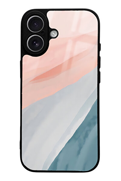 Spoyi iPhone 17 Watercolor Design Glossy Phone Case