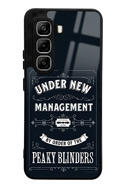 Spoyi حافظة هاتف لامعة متوافقة مع إنفينكس هوت 50 برو بتصميم مستوحى من بيكي بلايندرز