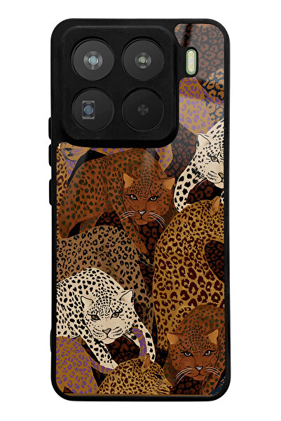 Spoyi Xiaomi Mi 15 Pro Leopards Design Glossy Phone Compatible Case