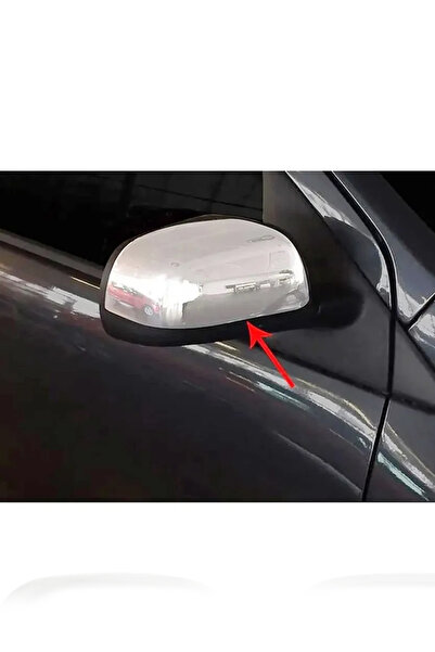 ServetDizaynOto Nissan Note 2012 Ve Üzeri Krom Ayna Kapağı 2 Parça Paslanmaz ...