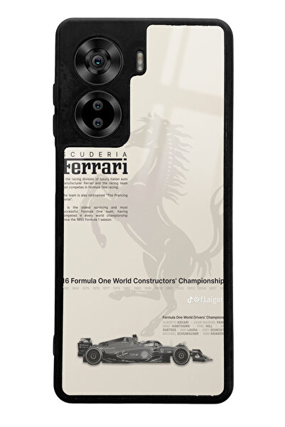 Spoyi Casper Via X40Compatible Ferrari Designed Glossy Phone Case