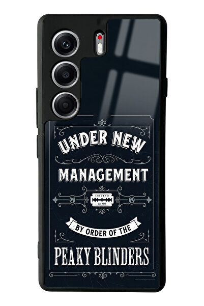 Spoyi Tecno Camon 40 Pro Compatible Peaky Blinders Management Designed Glossy Phone Case