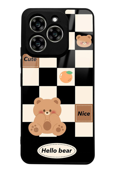 Spoyi Reeder S919 Compatible Hello Bear Designed Glossy Phone Case