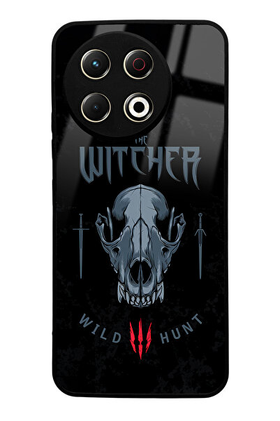 Spoyi Tecno Spark 30 Pro Witcher 3 Wild Hund Design Glossy Phone Case Compatible