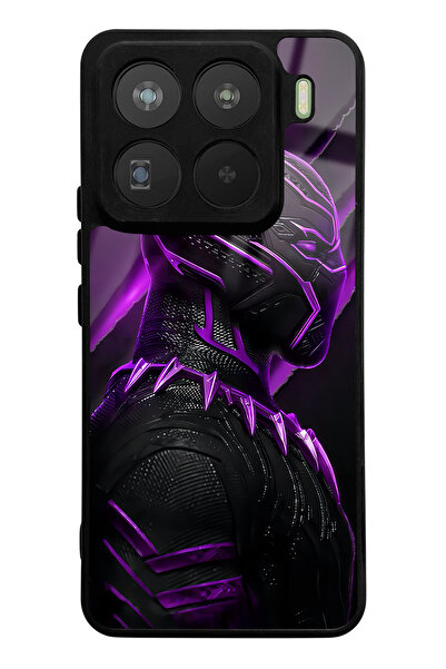 Spoyi Black Panther Design Glossy Phone Case Compatible with Xiaomi Mi 15 Pro