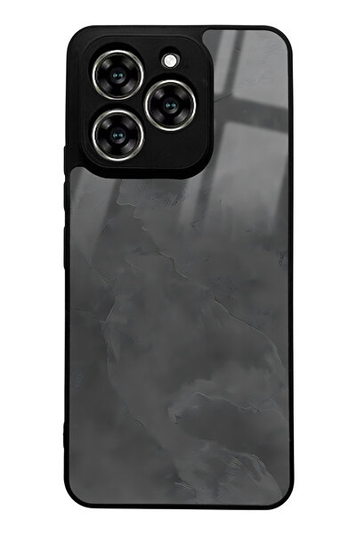 Spoyi Reeder S919 Compatibleglossy Phone Case with Grey Marble Design