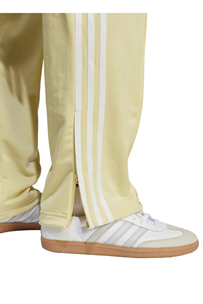 adidas JC8288 FIREBIRD TP Sarı Lastikli Bel Regular Fit Düz Kadın Eşofman Altı