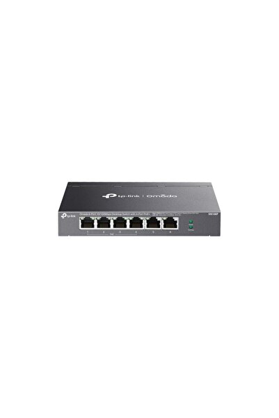 TP-LINK OMADA DS106P, 6 Port Megabit, 4 Port Megabit PoE+, 67W, Yönetilemez, ...