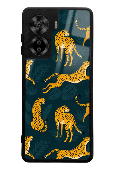 Spoyi Casper Via X40 Compatible Leopard Design Glossy Phone Case