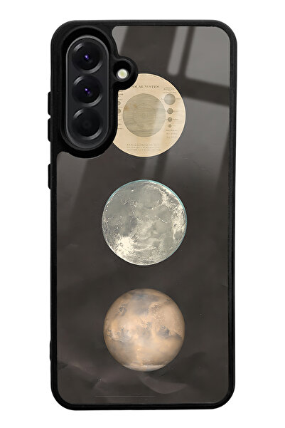 Spoyi Samsung A56 Night Moon Design Glossy Phone Case Compatible