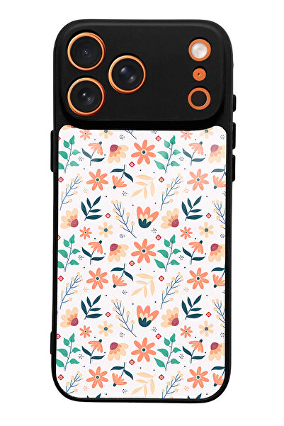 Spoyi iPhone 17 Pro Max Compatible Tiny Autumn Design Glossy Phone Case